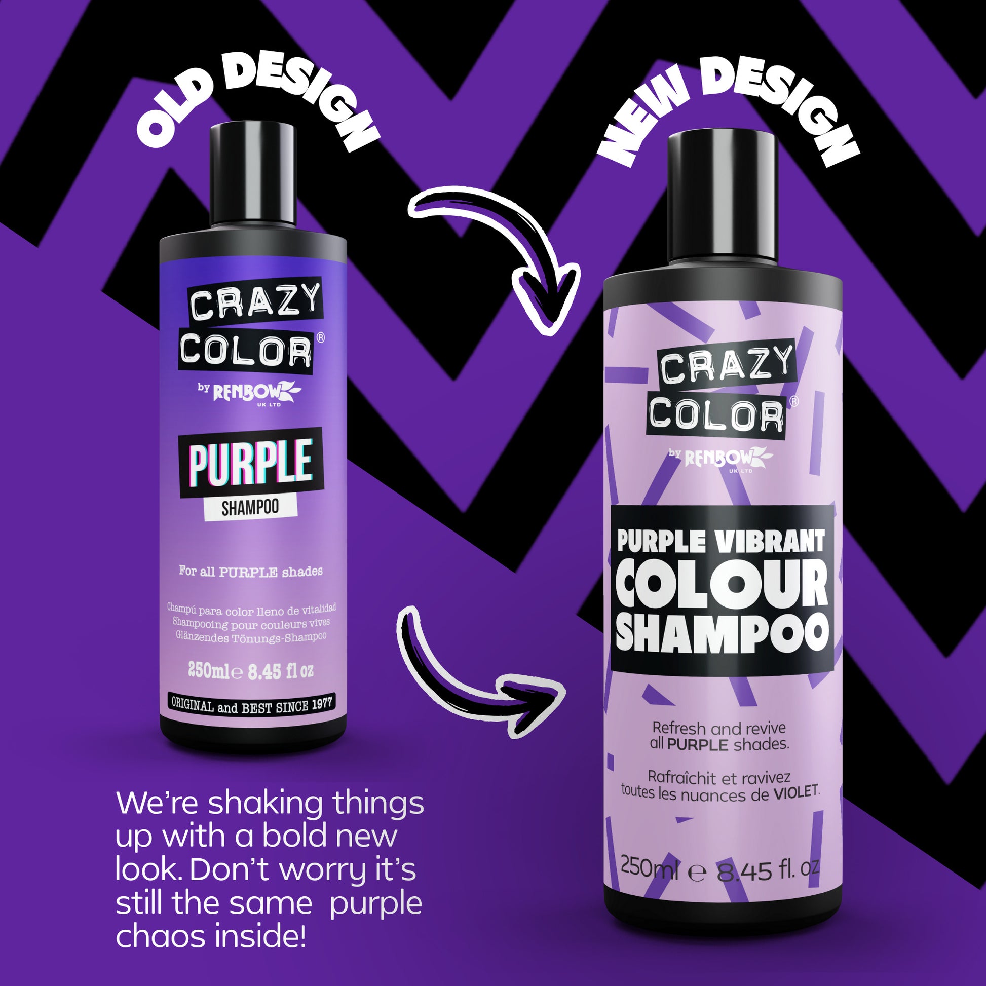 Vibrant Purple Shampoo - Crazy Color