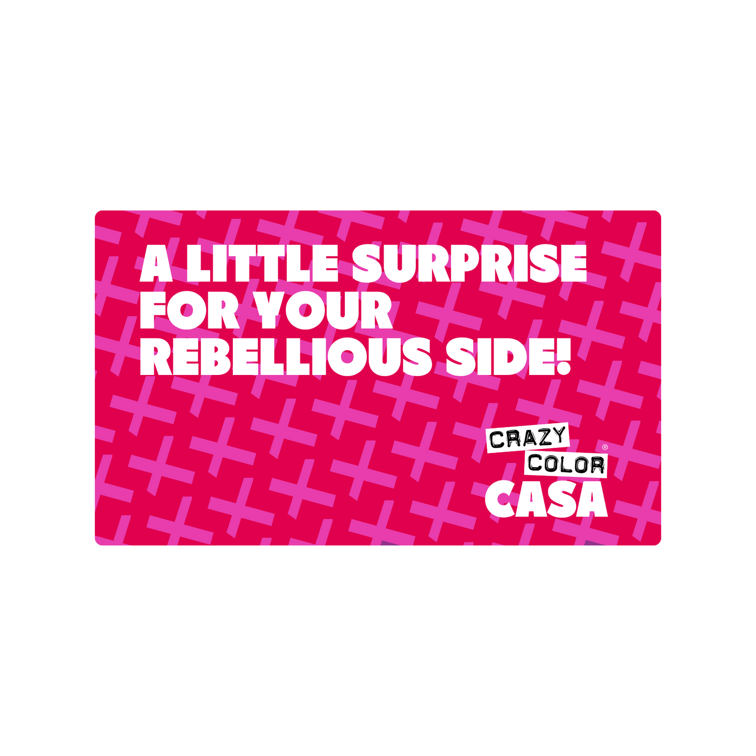 Gift Card - Crazy Color