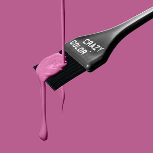 Crazy Color Semi-Permanent Hair Dye Bordeaux Brush Image
