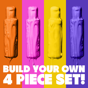 4 Piece Custom Set - Crazy Color