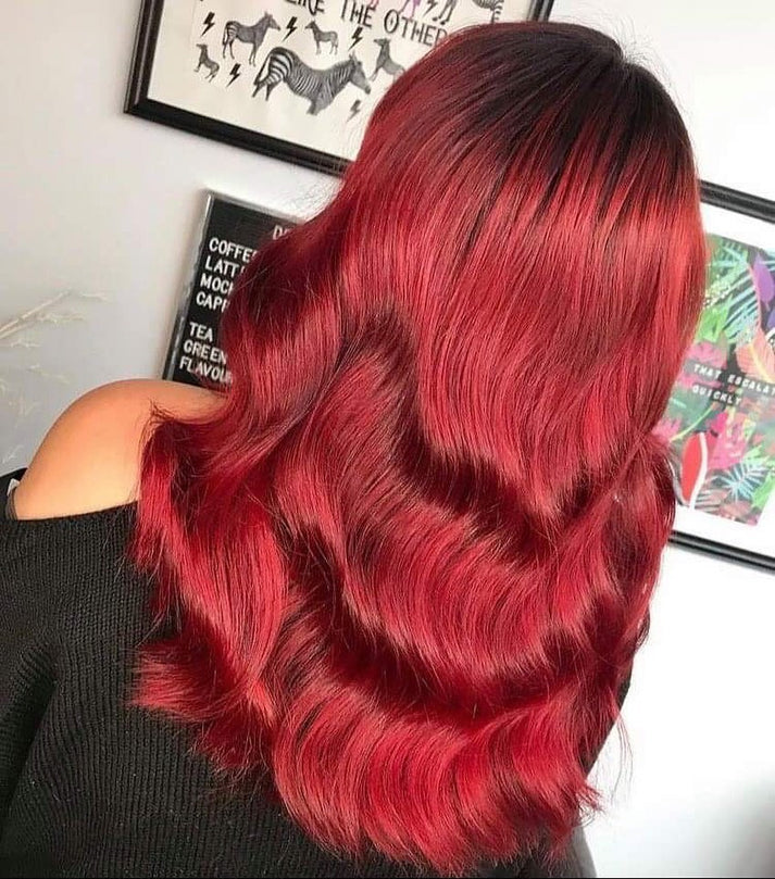 Ruby Rouge | Semi-Permanent Dramatic Red Hair Dye | Crazy Color